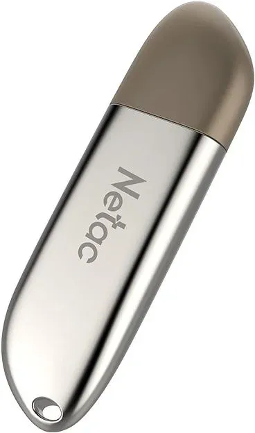Флеш Диск Netac 64Gb U352 NT03U352N-064G-20PN USB2.0 серебристый, 64 ГБ - фото 5