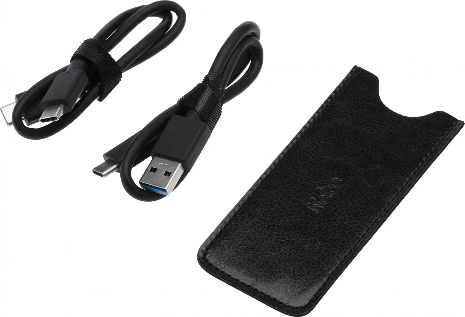 Накопитель SSD Netac USB-C 1TB NT01ZX-001T-32BK ZX черный - фото 3