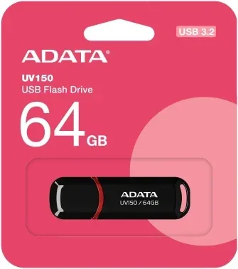 Флеш Диск A-Data 64GB AUV150 AUV150-64G-RBK USB3.0 черный, 64 ГБ - фото 6