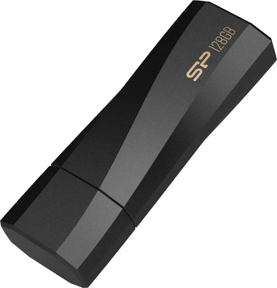 Флеш Диск Silicon Power 128Gb Blaze B07 SP128GBUF3B07V1K USB3.2 черный, 128 ГБ - фото 4