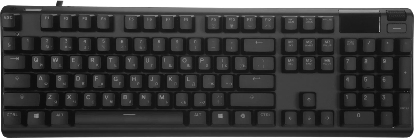 Клавиатура Steelseries Apex Pro механическая черный USB for gamer LED подставка для запястий 64626 кабель 1.8м - фото 2