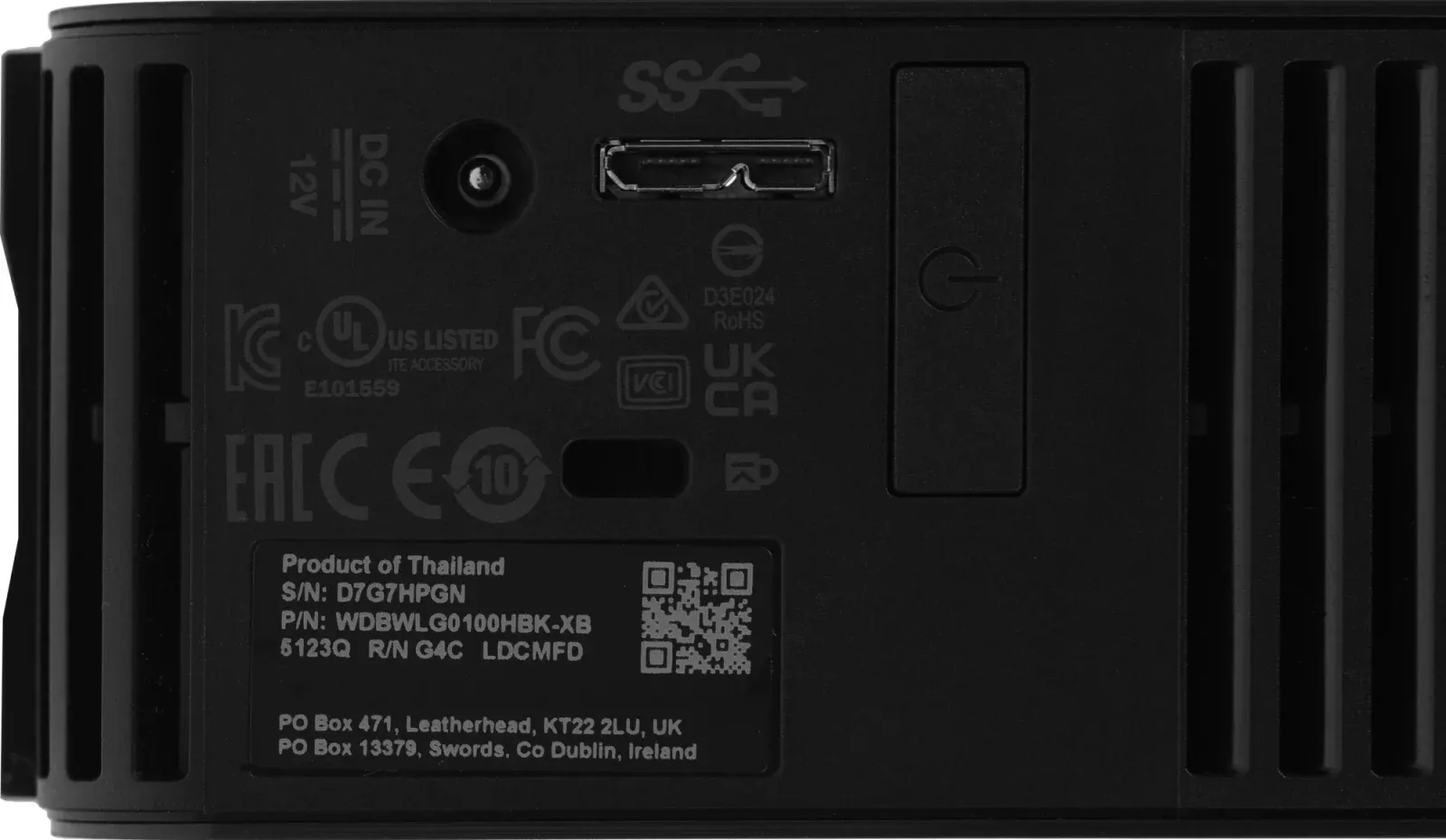 Жесткий диск WD USB3.0 10TB WDBWLG0100HBK-EESN Elements Desktop 3.5 черный - фото 4