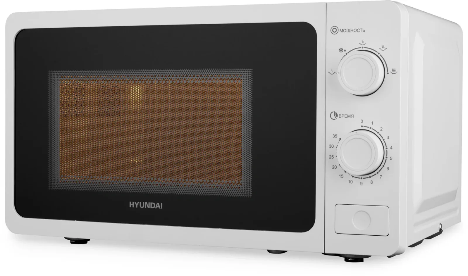 Микроволновая Печь Hyundai HYM-M2009 20л. 700Вт белый, 20 л - фото 5
