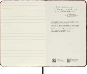 Блокнот Moleskine LIMITED EDITION SAKURA LESU06MM710 Pocket 90x140мм обложка текстиль 176стр. линейка темно-розовый - фото 8