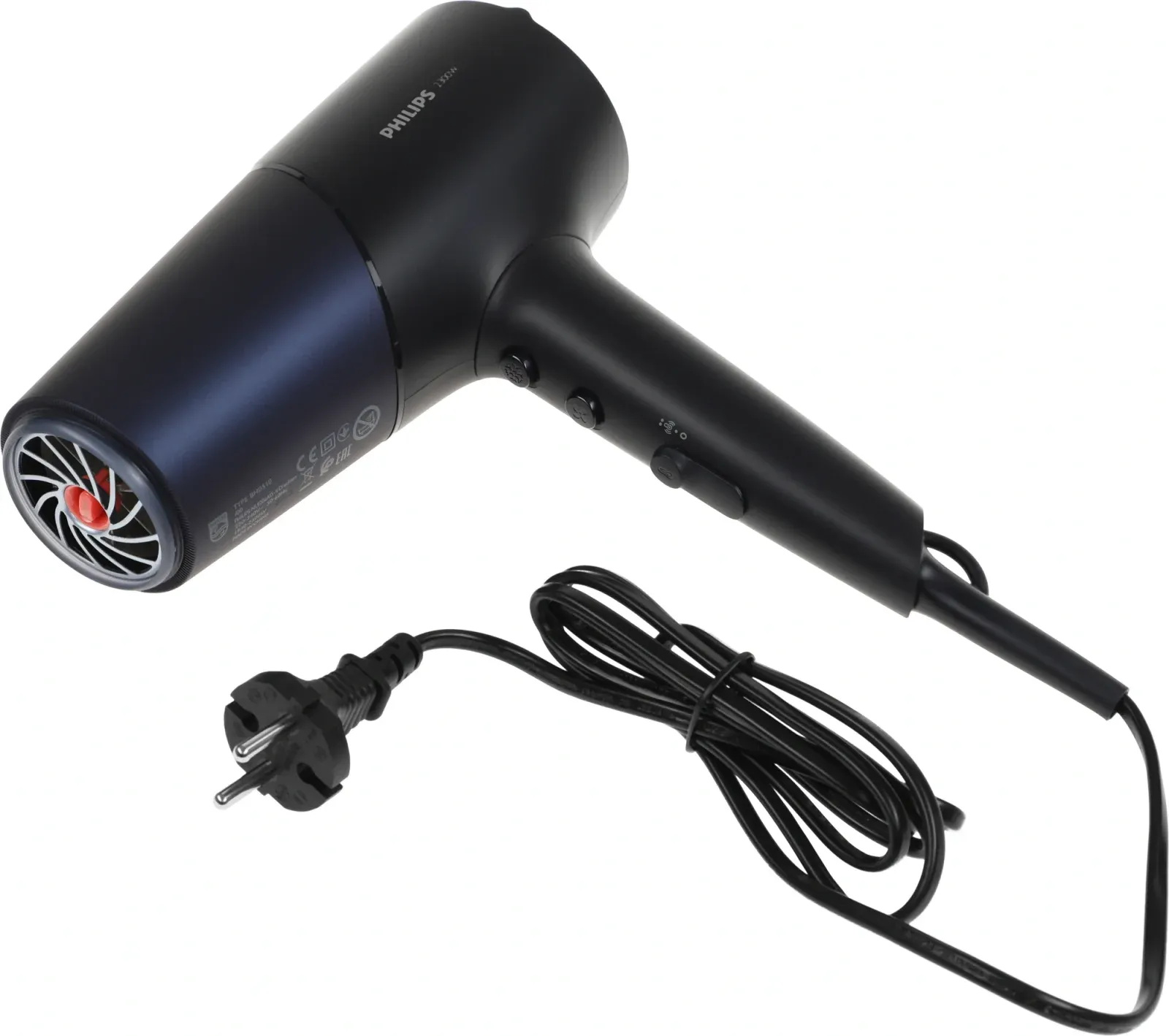Фен Philips BHD510/00 2300Вт синий - фото 3