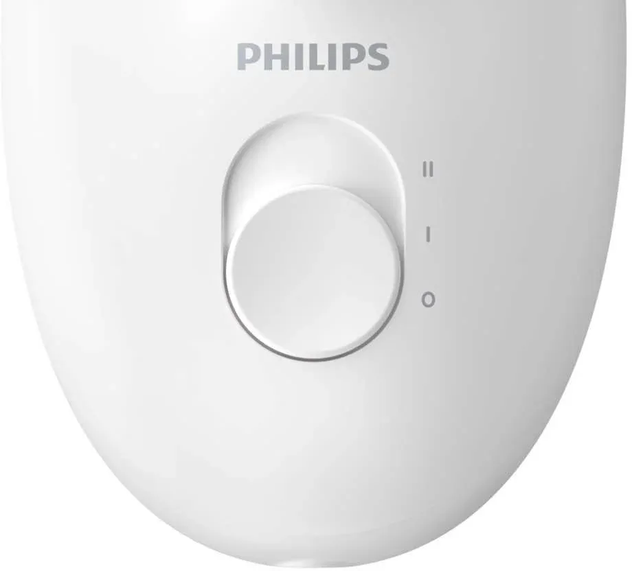 Эпилятор Philips BRE235/00 скор.:2 насад.:1 от электр.сети белый/розовый - фото 2
