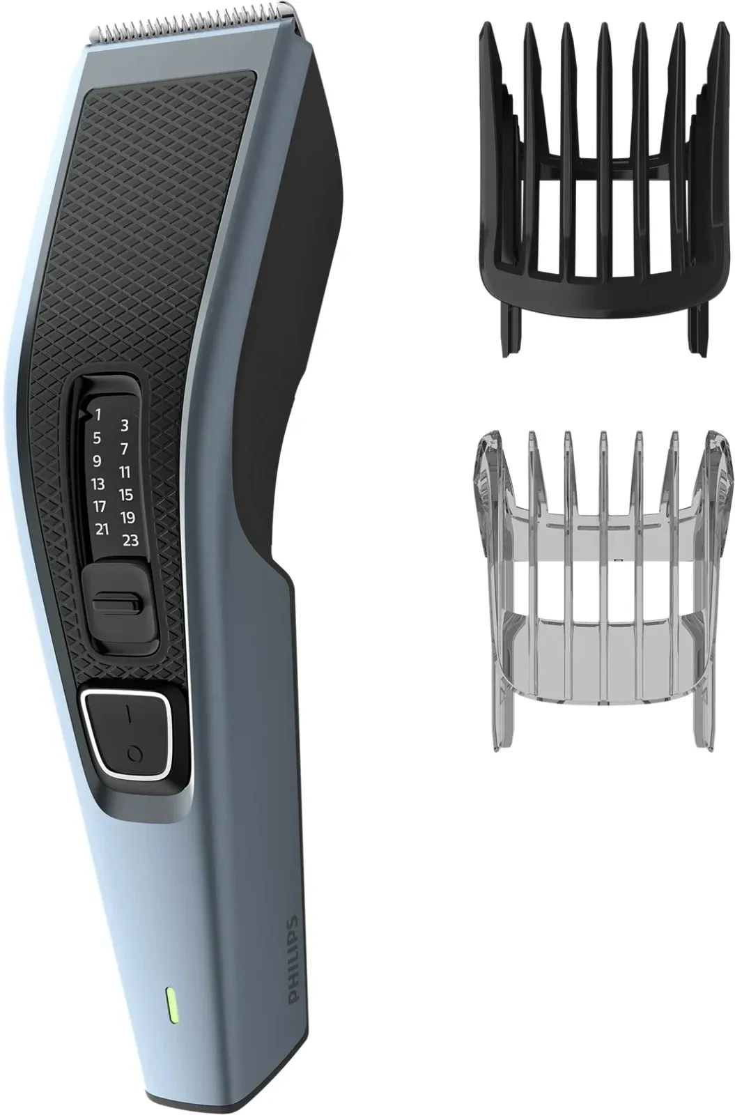 Машинка для стрижки Philips HC3530/15 синий/черный насадок в компл:2шт - фото 4