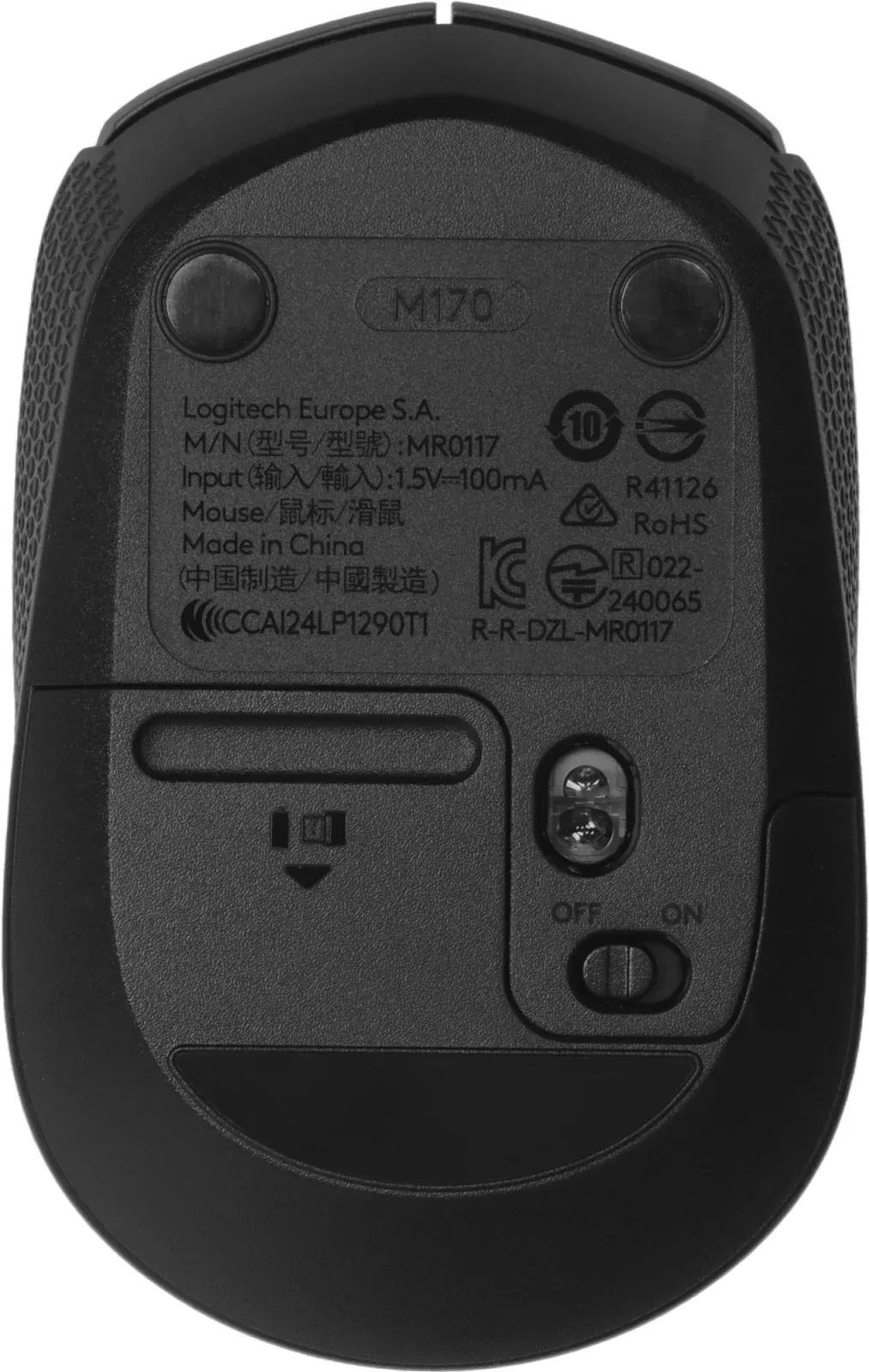 Мыши LOGITECH M170 - фото 4