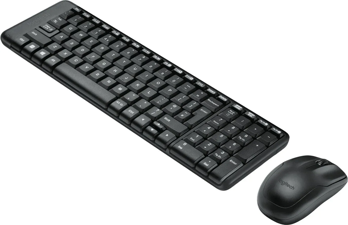 Клавиатура + мышь Logitech MK220 клав:черный мышь:черный USB беспроводная 920-003161 - фото 3