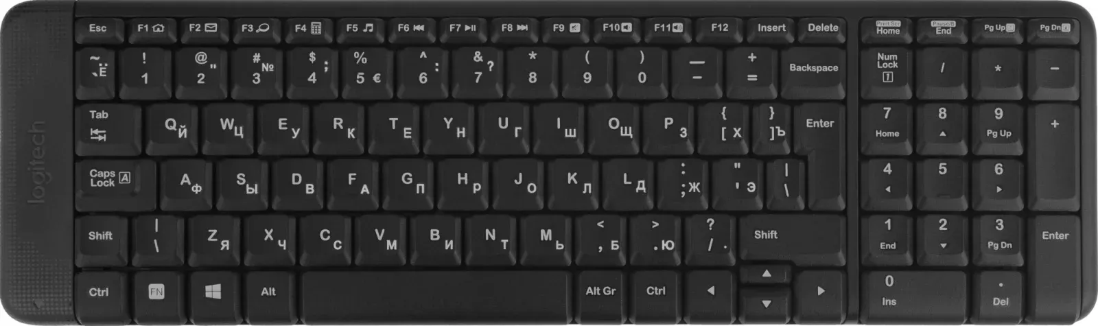 Клавиатура + мышь Logitech MK220 клав:черный мышь:черный USB беспроводная 920-003161 - фото 7