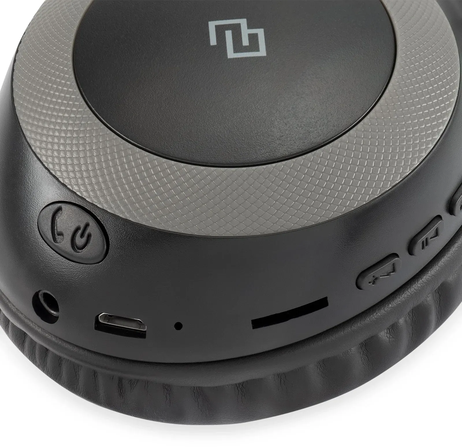 Гарнитура накладные Digma BT-15 черный/серый беспроводные bluetooth оголовье BT-15BG - фото 5