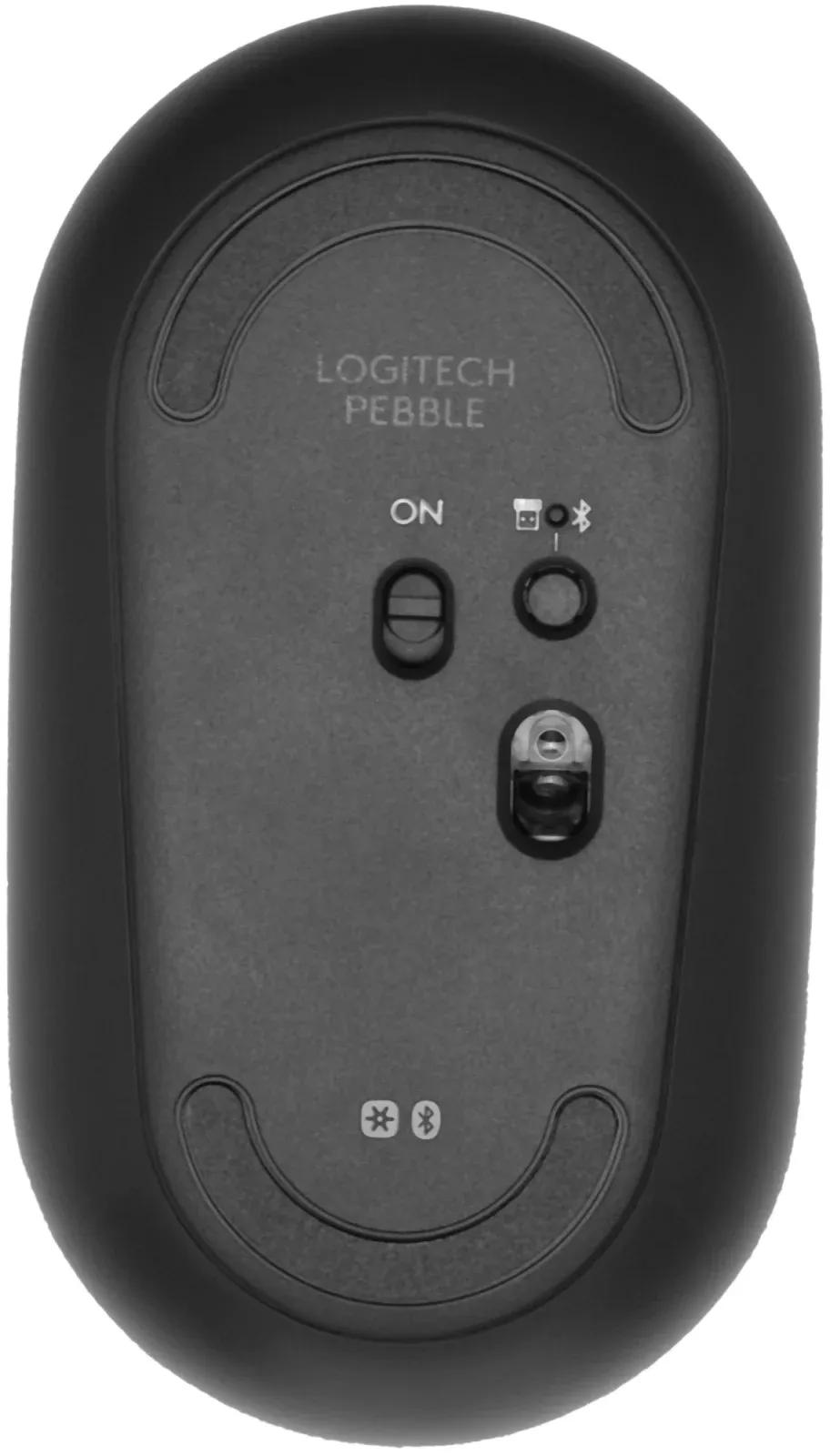 Мышь Logitech Pebble M350 темно-серый оптическая 1000dpi silent беспров. BT/Radio USB для ноутбука 3but 910-005576 - фото 4
