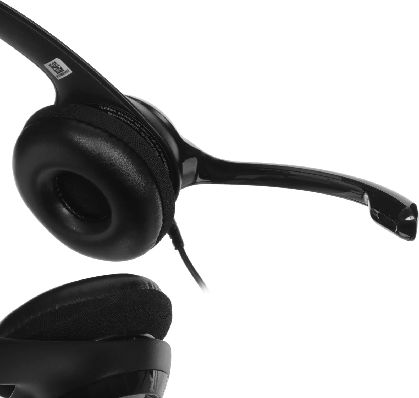 Наушники с микрофоном Logitech H390 черный 1.9м накладные USB оголовье 981-000803 - фото 6
