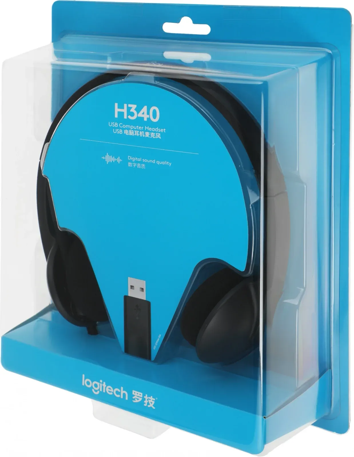 Наушники с микрофоном Logitech H340 черный 1.8м накладные USB оголовье 981-000509 - фото 7