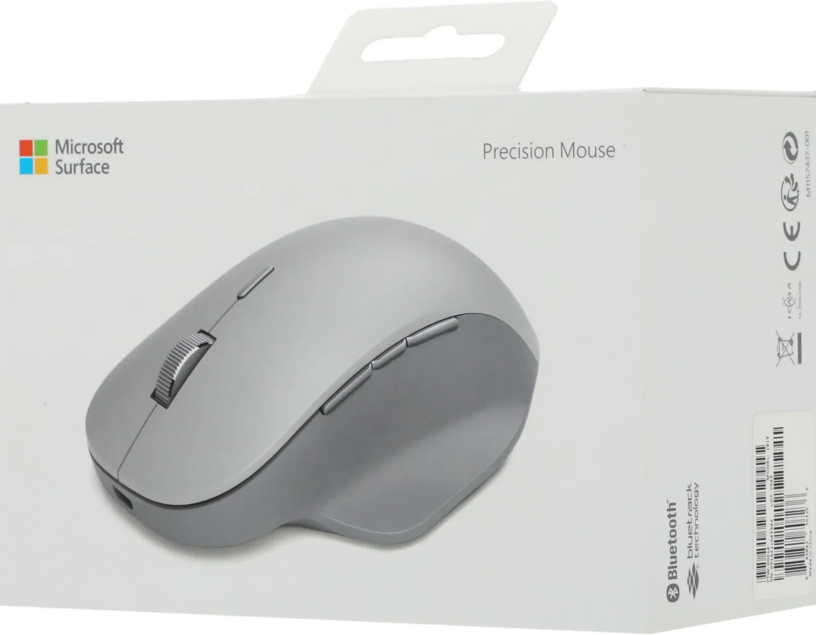 Мышь Microsoft Surface Precision Mouse Bluetooth Grey серый оптическая 1000dpi беспров. BT 6but FTW-00014 - фото 8
