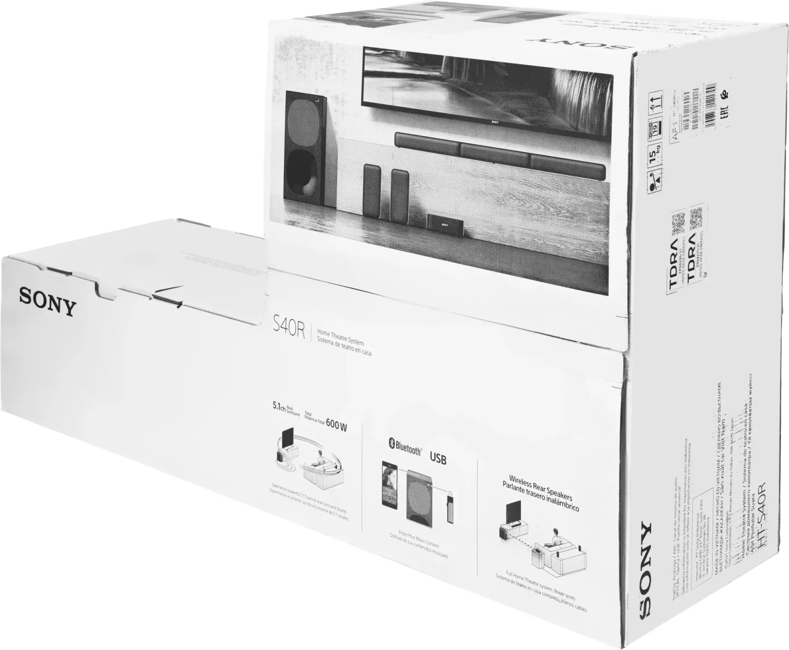 Саундбар Sony HT-S40R 5.1 600Вт черный - фото 5