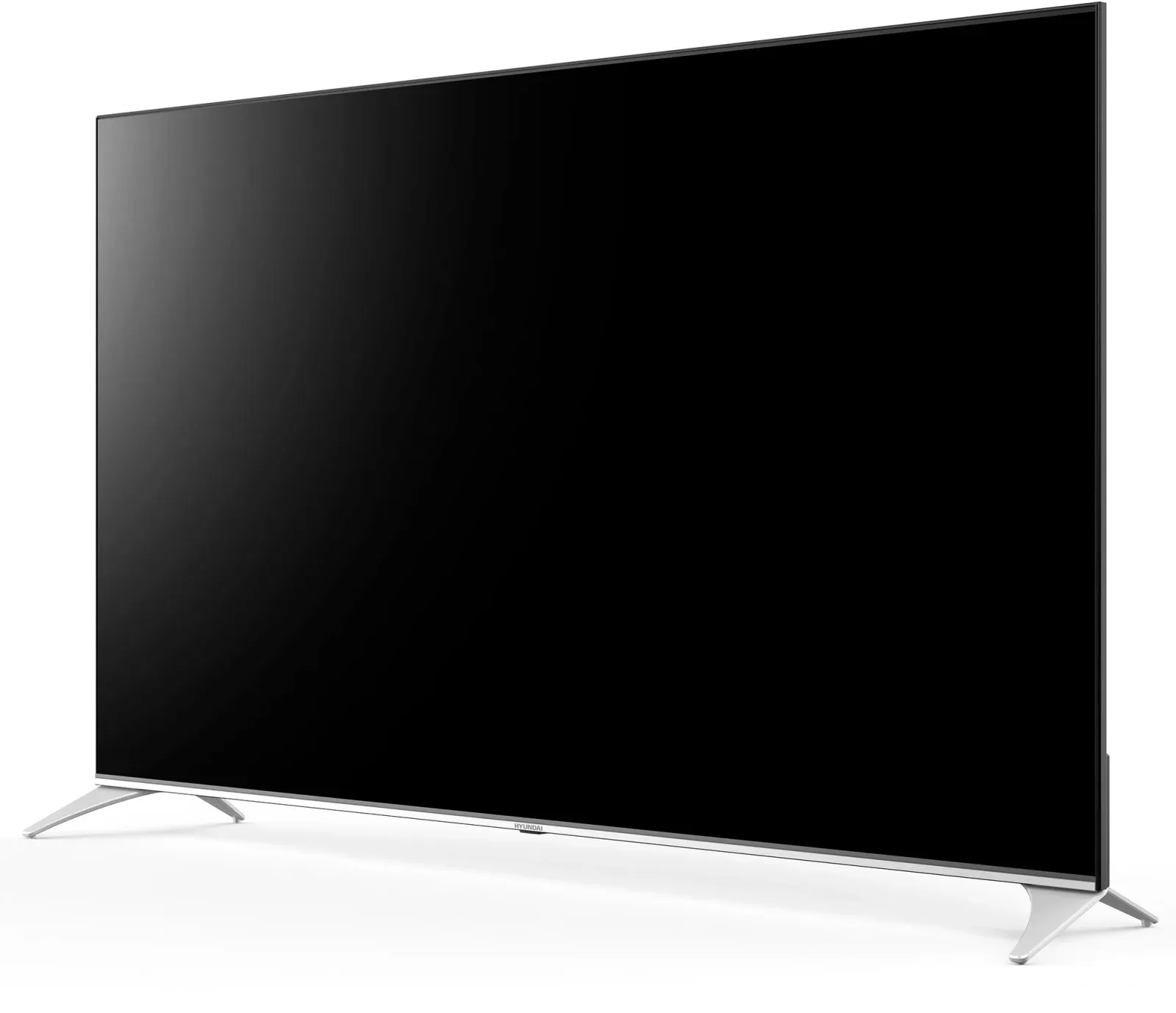 Телевизор QLED Hyundai 75 H-LED75QBU7500 Android TV Frameless черный/серебристый 4K Ultra HD 60Hz DVB-T DVB-T2 DVB-C DVB-S DVB-S2 USB WiFi Smart TV - фото 5