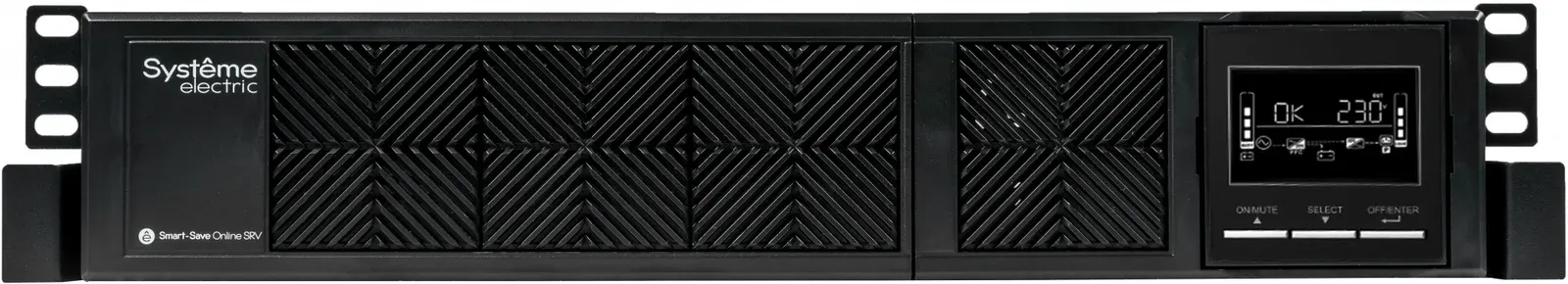 Источник бесперебойного питания Systeme Electriс SRV SRVSE1KRTI 900Вт 1000ВА черный - фото 3