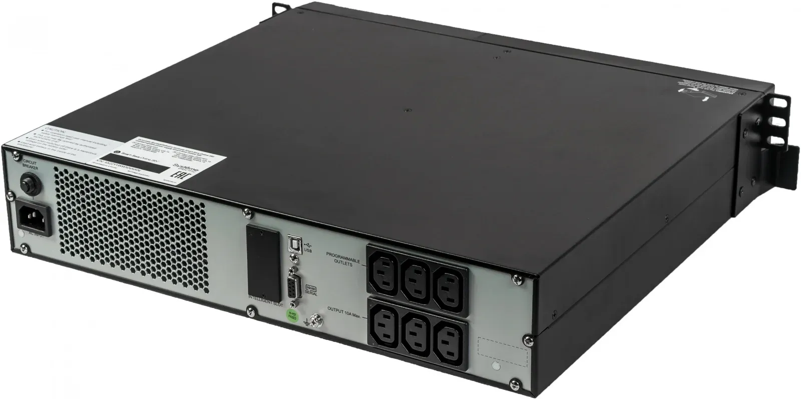 Источник бесперебойного питания Systeme Electriс SRV SRVSE1KRTI 900Вт 1000ВА черный - фото 7