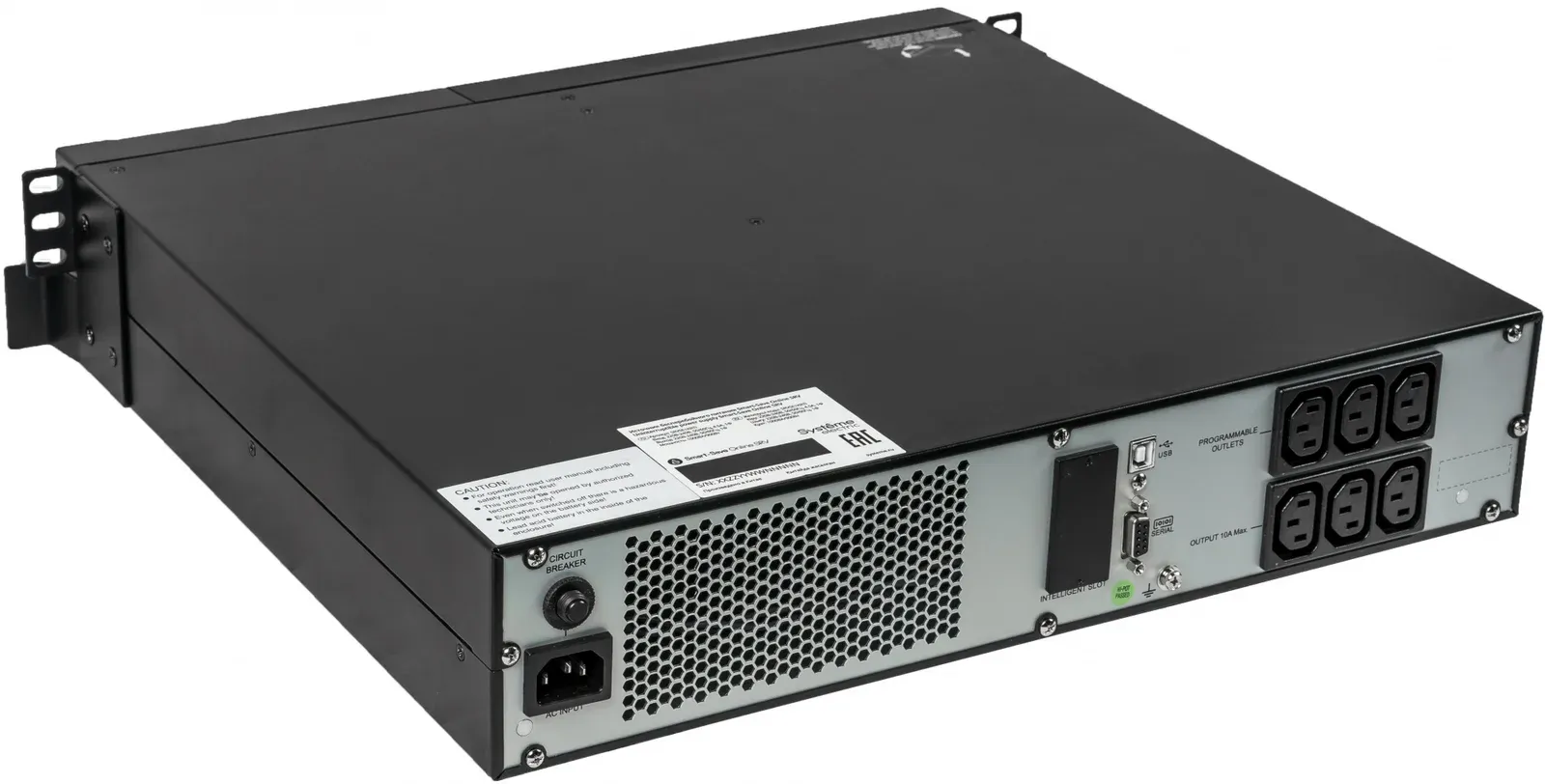 Источник бесперебойного питания Systeme Electriс SRV SRVSE1KRTI 900Вт 1000ВА черный - фото 8