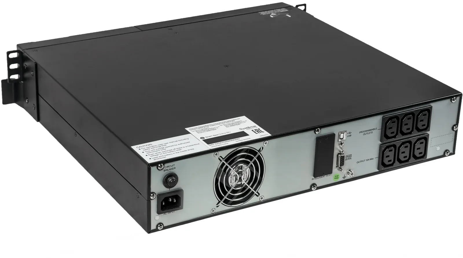Источник бесперебойного питания Systeme Electriс SRV SRVSE2KRTI 1800Вт 2000ВА черный - фото 8