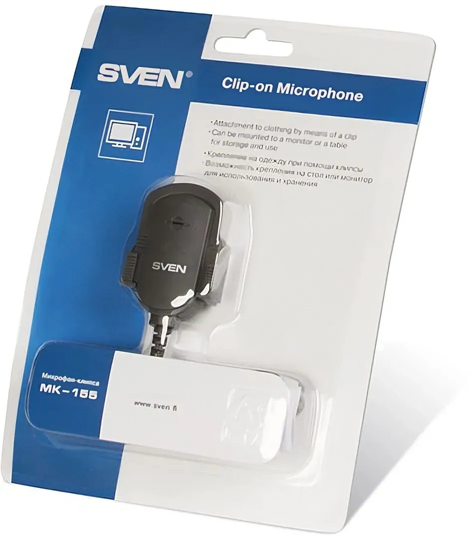 Микрофоны SVEN MK-155 черный - фото 3