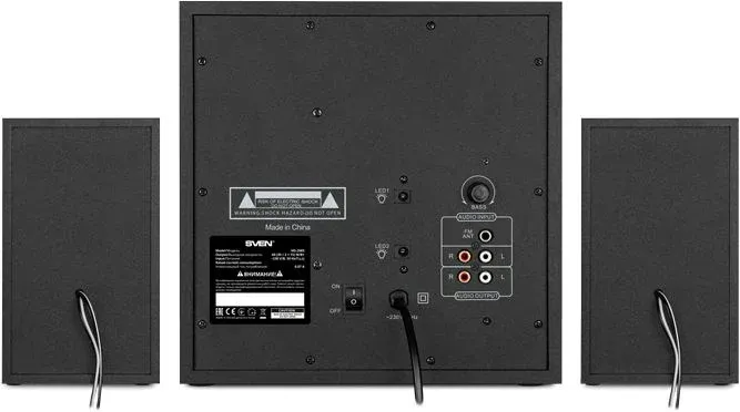 Колонки Sven MS-2085 2.1 черный 60Вт BT - фото 6