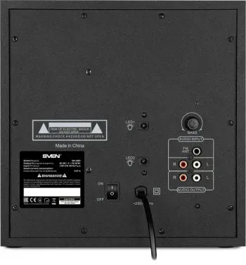 Колонки Sven MS-2085 2.1 черный 60Вт BT - фото 8