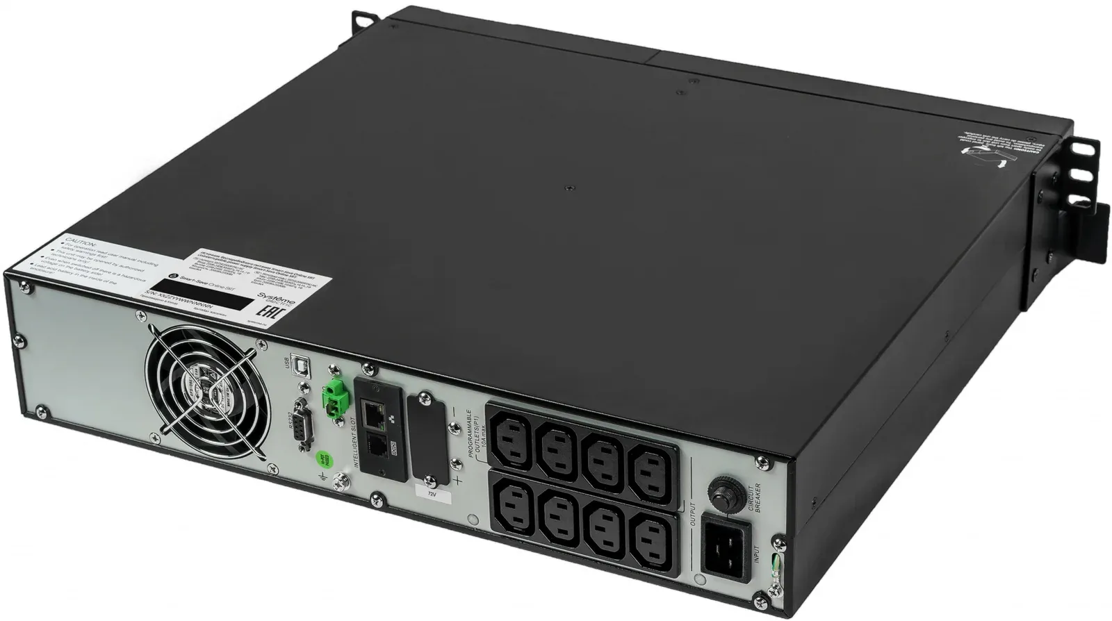 Источник бесперебойного питания Systeme Electriс SRT SRTSE2000RTXLI-NC 2000Вт 2000ВА черный - фото 8