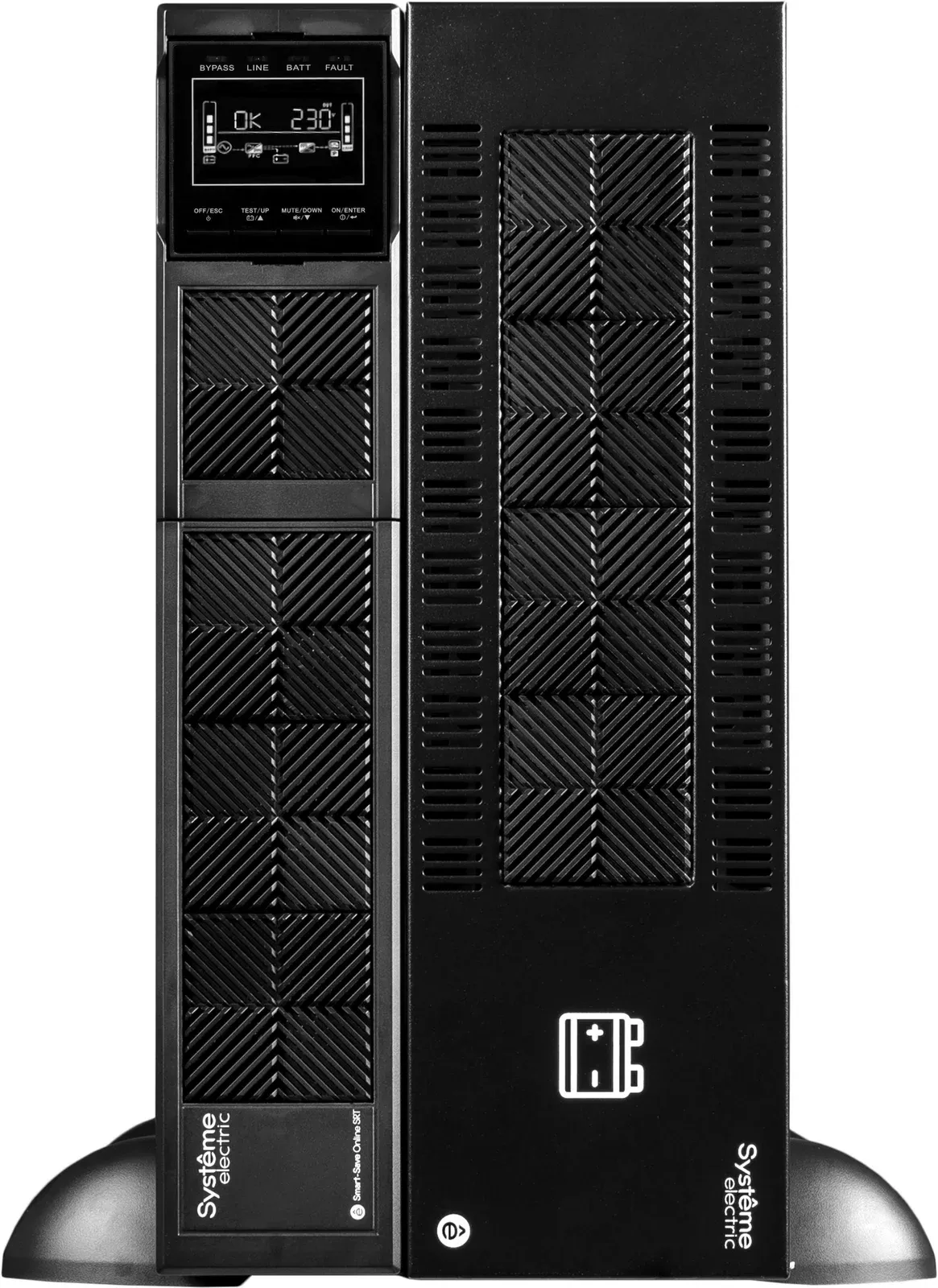 Источник бесперебойного питания Systeme Electriс SRT SRTSE5KRTXLI-NC 5000Вт 5000ВА черный - фото 2