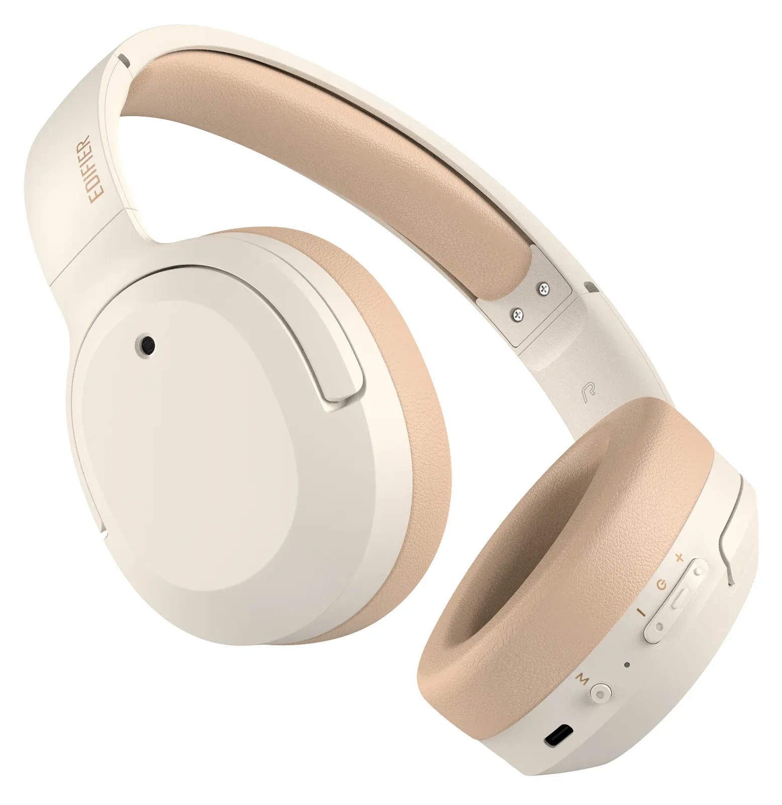 Гарнитура мониторные Edifier W820NB Plus слоновая кость беспроводные bluetooth оголовье - фото 5