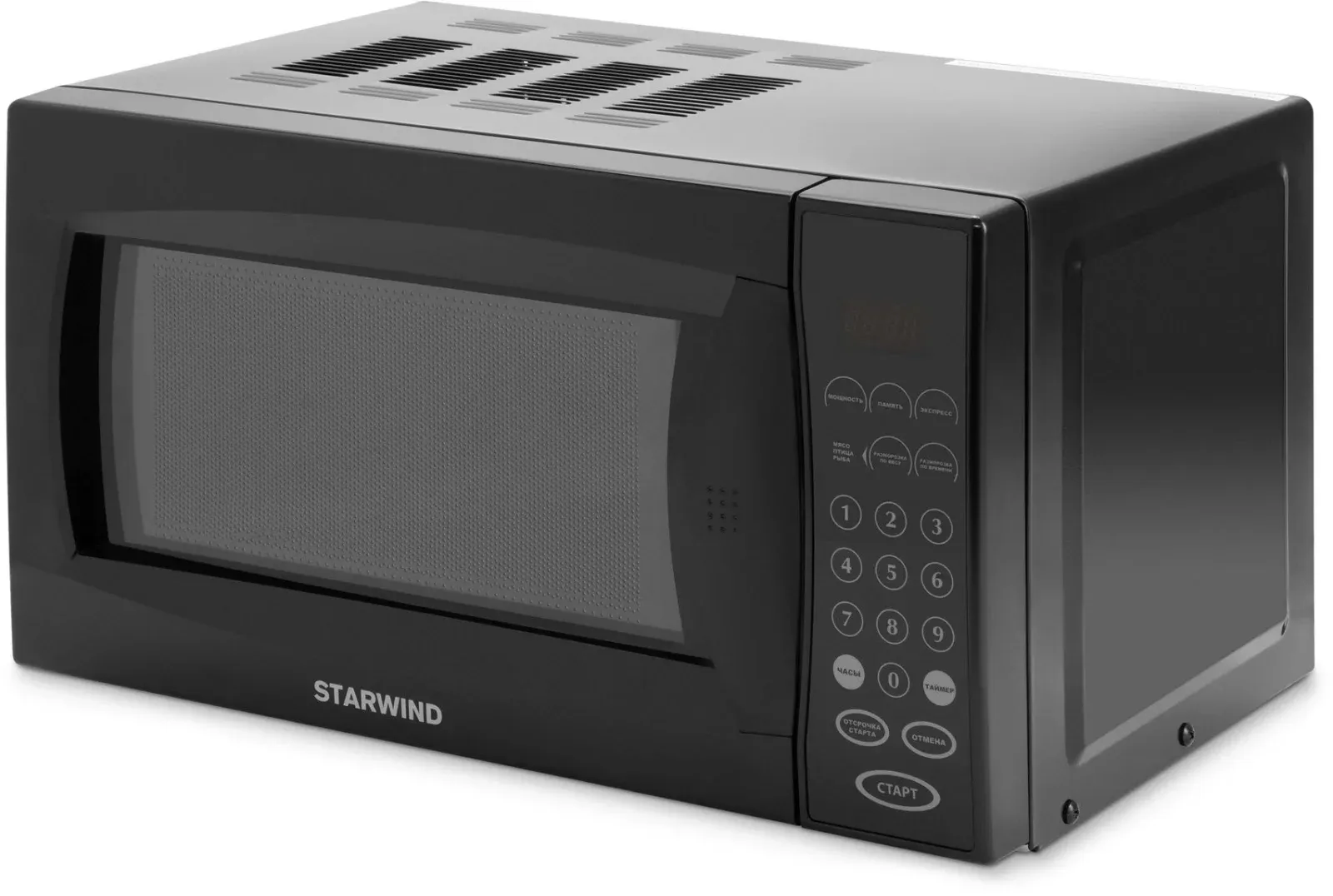 Микроволновая Печь Starwind SMW5020 20л. 700Вт черный, 20 л - фото 2
