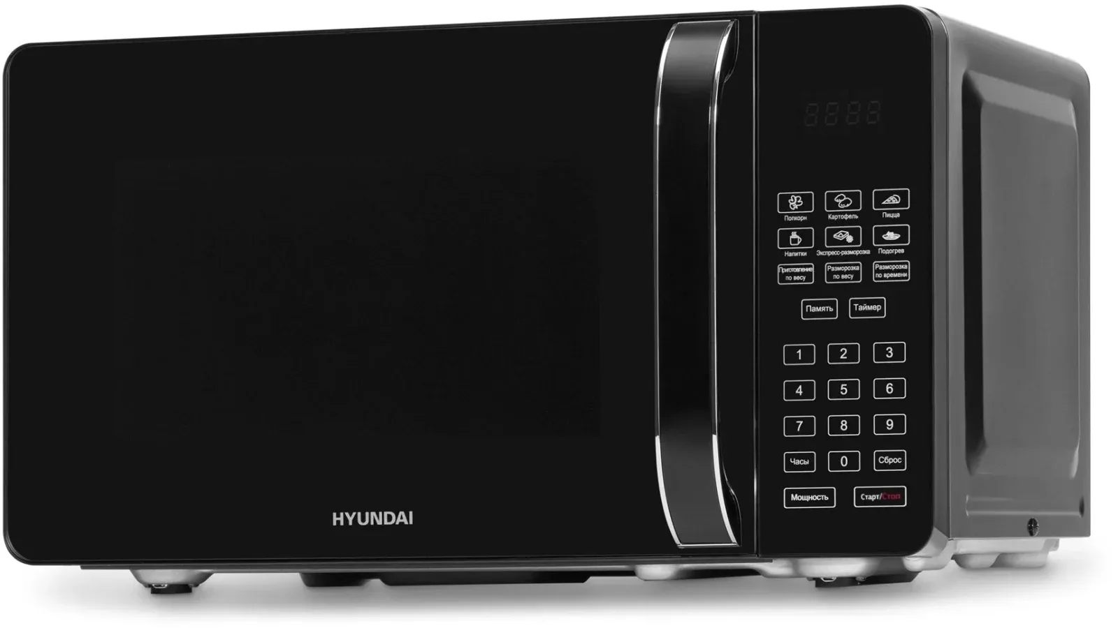 Микроволновая Печь Hyundai HYM-D2076 20л. 700Вт черный, 20 л - фото 5