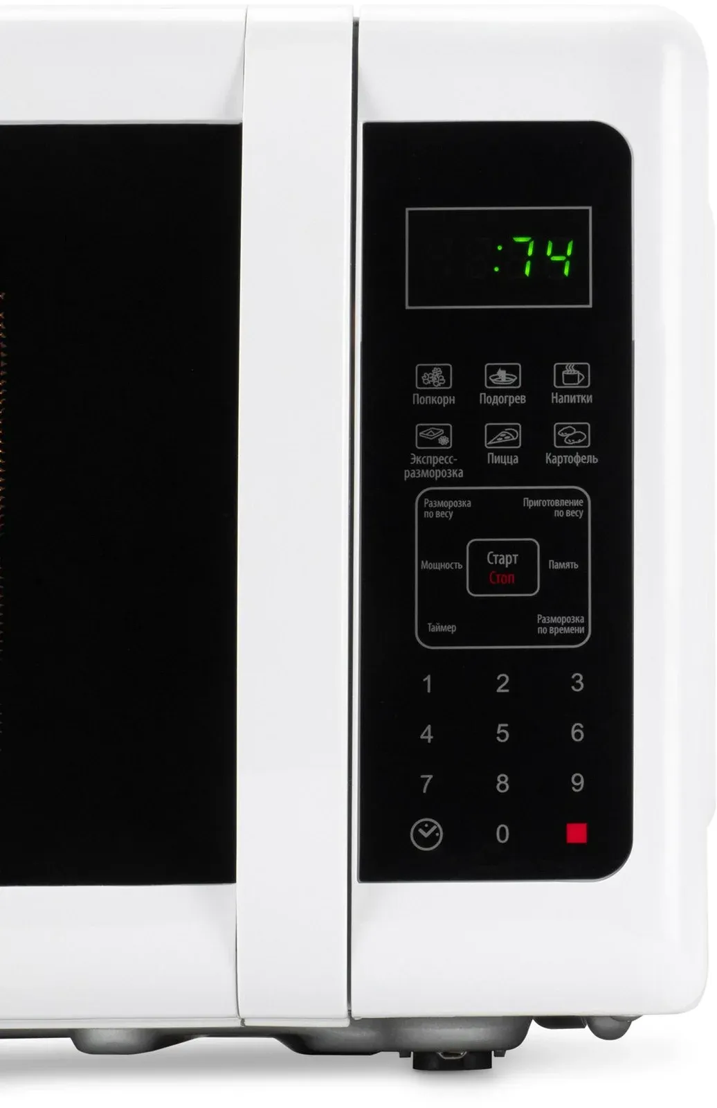 Микроволновая Печь SunWind SUN-MW005 20л. 700Вт белый/черный, 20 л - фото 7