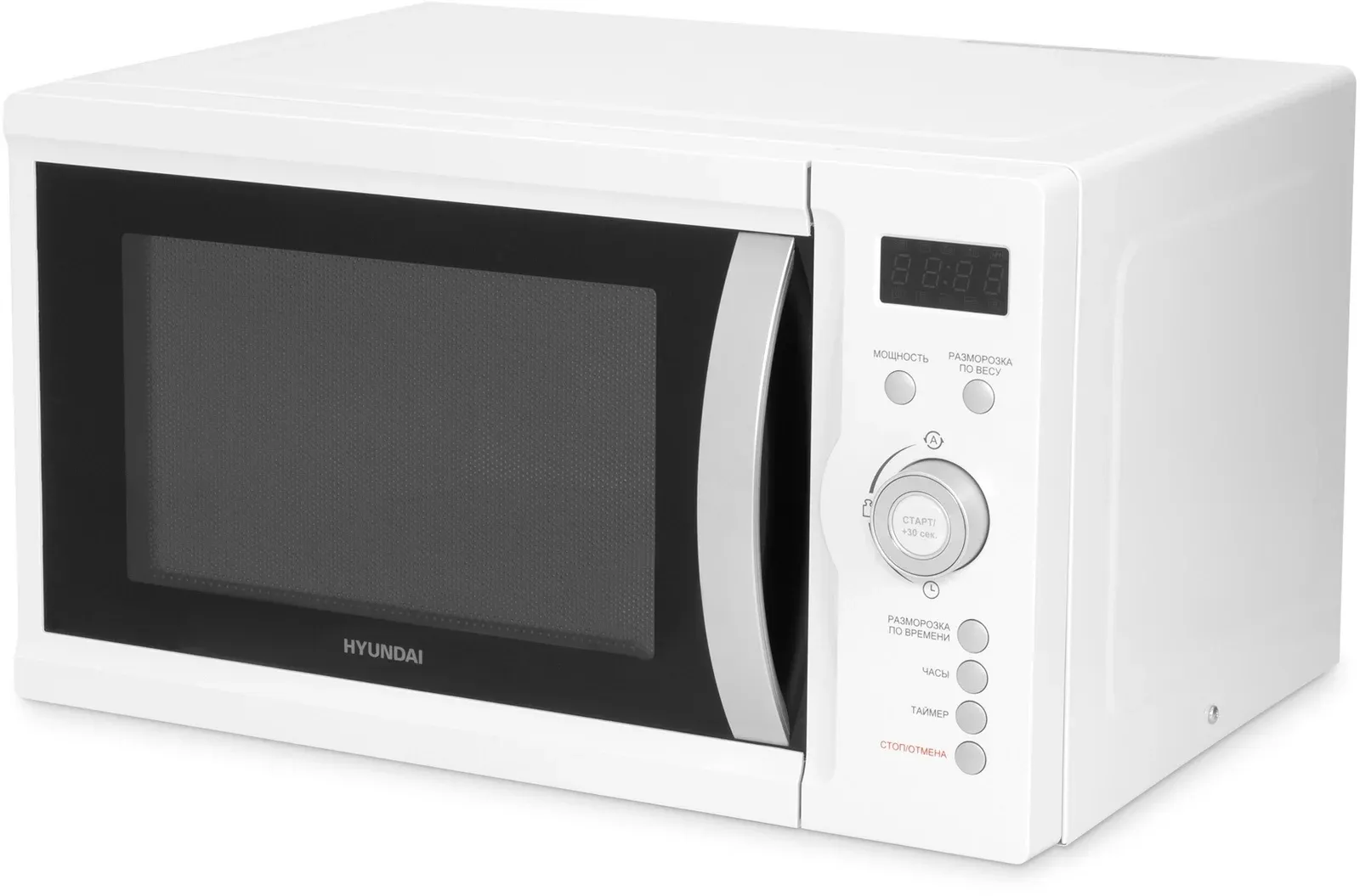 Микроволновая Печь Hyundai HYM-D3007 23л. 800Вт белый, 23 л - фото 2
