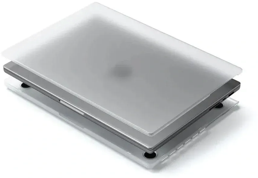 Чехол для ноутбука 16 Satechi Eco Hardshell прозрачный пластик ST-MBP16CL - фото 6