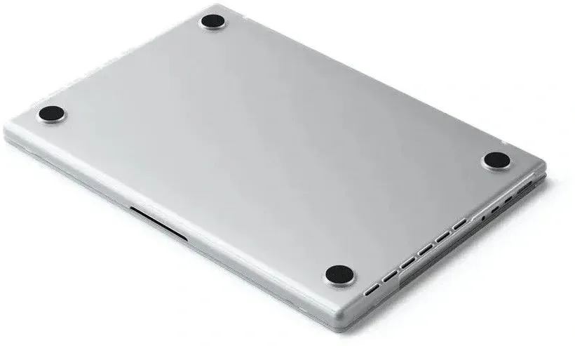 Чехол для ноутбука 16 Satechi Eco Hardshell прозрачный пластик ST-MBP16CL - фото 8