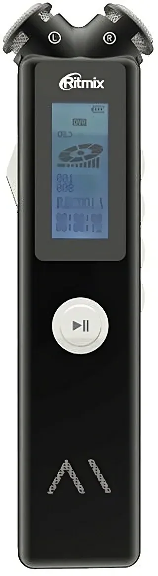Диктофон Цифровой Ritmix RR-145 16Gb черный - фото 2