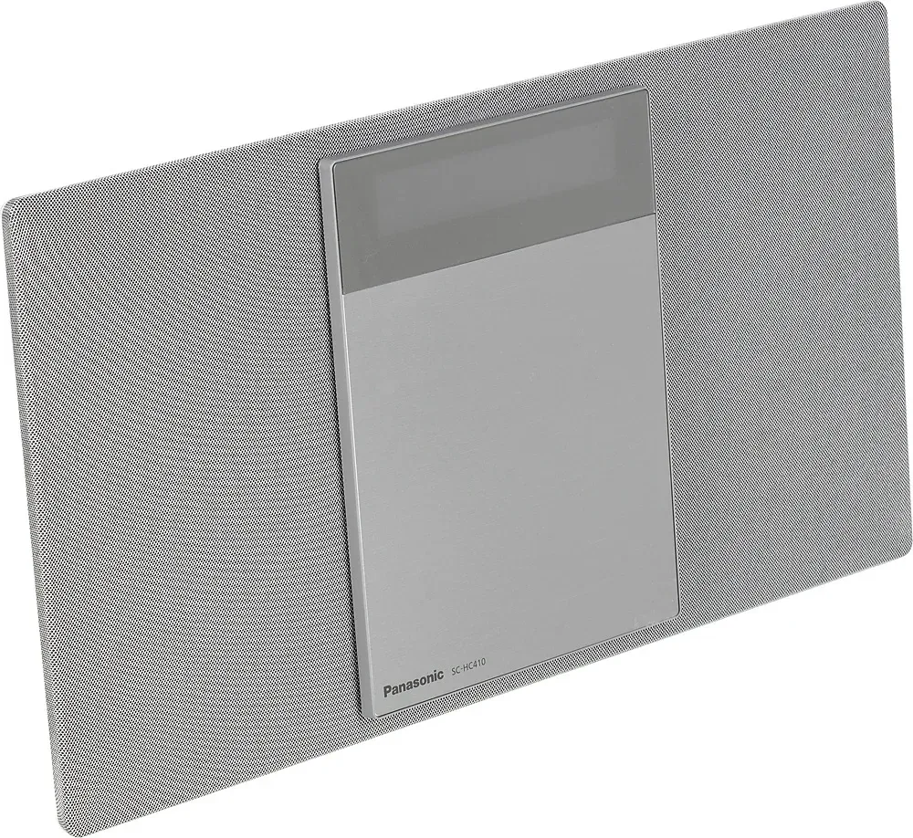 Микросистема Panasonic SC-HC410EG-S серебристый 40Вт CD CDRW FM USB BT - фото 2