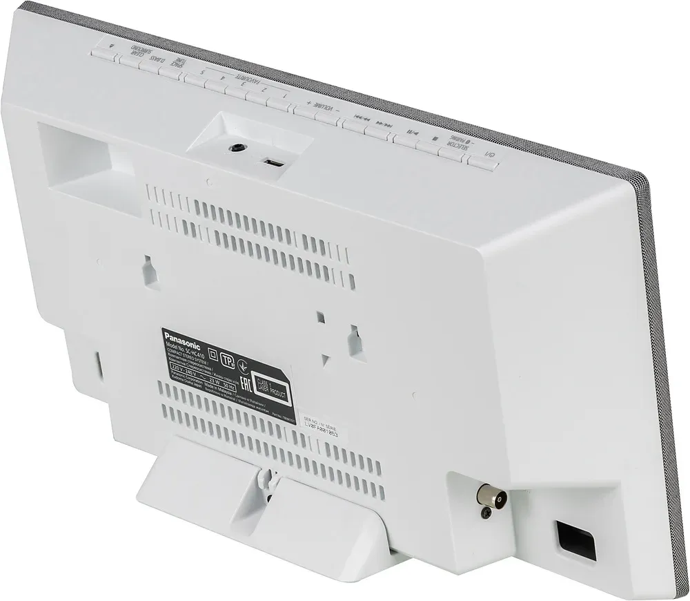 Микросистема Panasonic SC-HC410EG-S серебристый 40Вт CD CDRW FM USB BT - фото 6