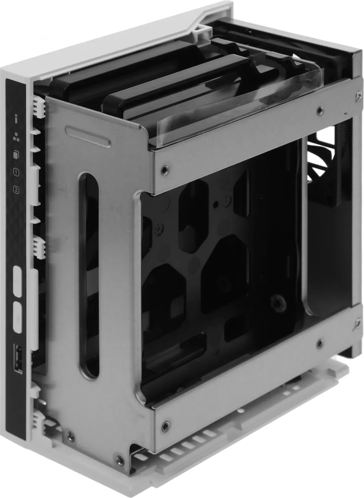 Сетевое хранилище NAS Qnap TS-233 2-bay настольный Cortex-A55 RK3568B2, белый - фото 3