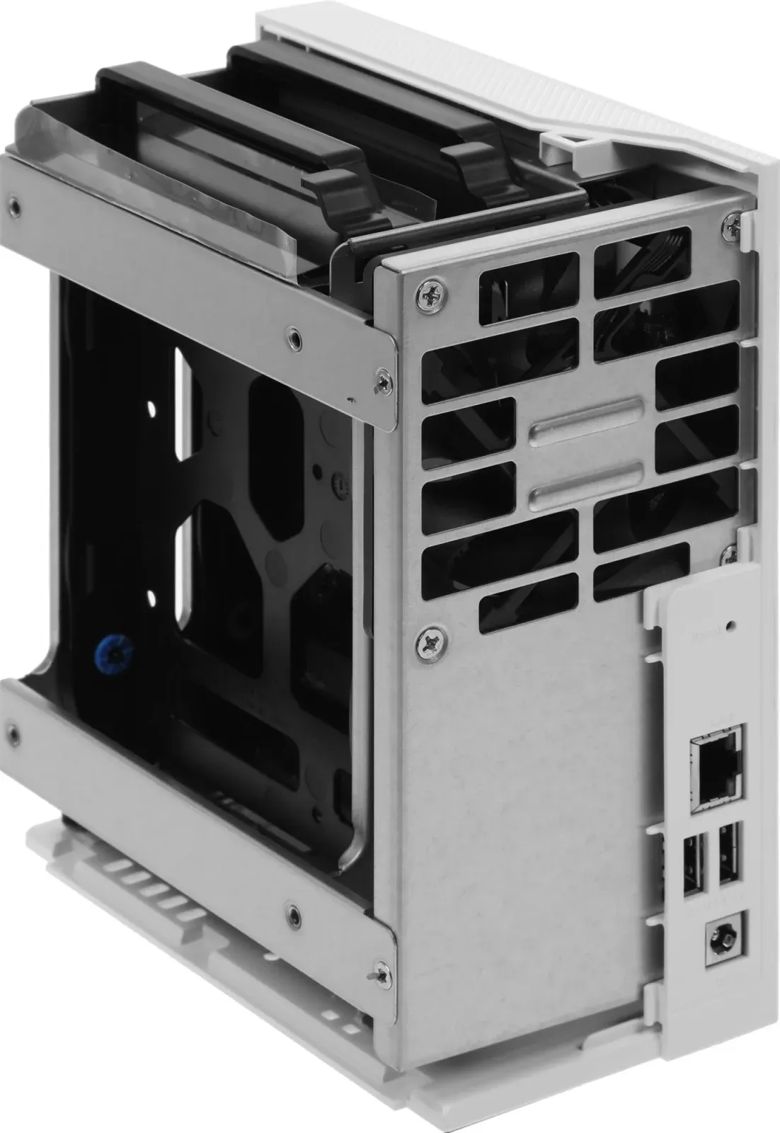 Сетевое хранилище NAS Qnap TS-233 2-bay настольный Cortex-A55 RK3568B2, белый - фото 4
