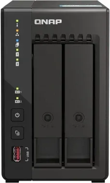 Сетевое хранилище NAS Qnap Original TS-253E-8G 2-bay настольный Celeron J6412, черный - фото 8