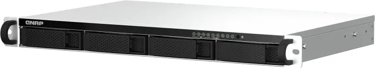 Сетевое хранилище NAS Qnap TS-464EU-8G 4-bay стоечный Celeron N5095, черный - фото 1