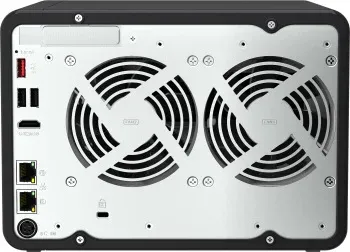 Сетевое хранилище NAS Qnap Original TS-664-8G 6-bay настольный Celeron N5095, черный - фото 7
