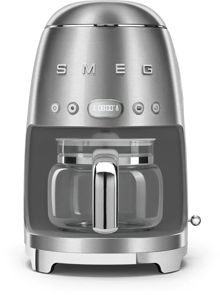 Кофеварка капельная Smeg DCF02SSEU 1050Вт нержавеющая сталь - фото 2