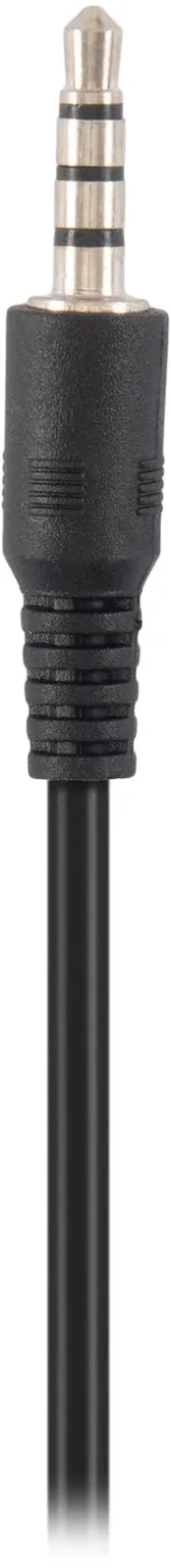 Наушники с микрофоном Оклик HS-M600 черный 1.8м накладные оголовье 1900372 - фото 7