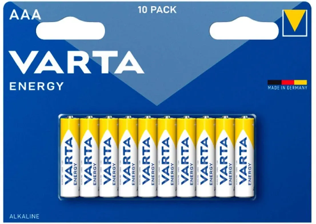 Батарейки Элементы питания VARTA LR03 BL10 Alkaline