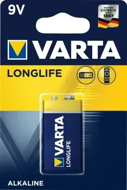 Батарейки Элементы питания VARTA 6LR61 - фото 2