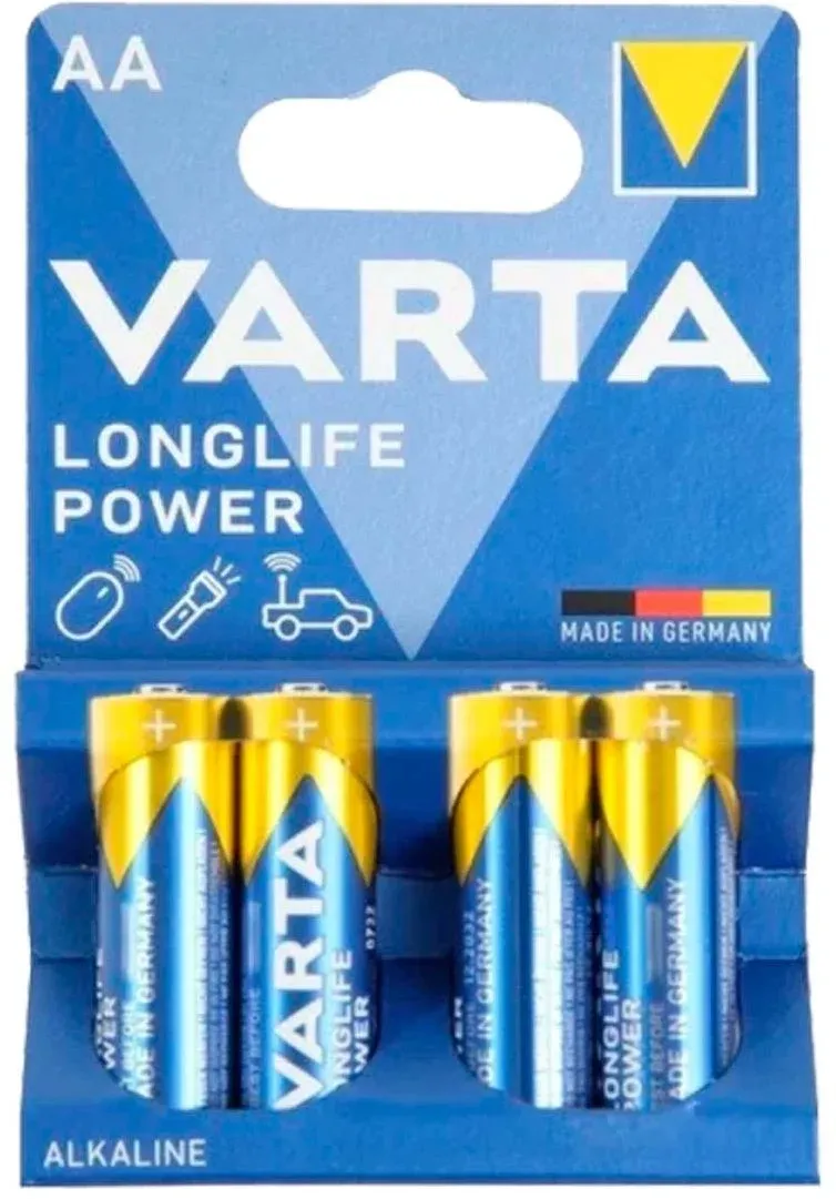 Батарейки Элементы питания VARTA High Energy LR6 BL4 Alkaline